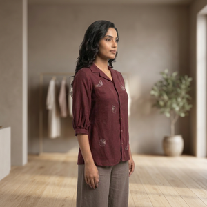 Elegante Camisa de Algodón para Mujer con Botones en la Parte Delantera para Comodidad y Estilo Diarios, Compre Directamente del Proveedor - Product Image 4