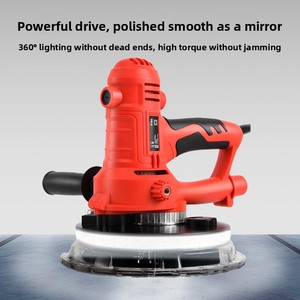 Levigatrice Circolare Portatile Personalizzata di Alta Qualità 220V 1200W, Macchina Elettrica per Levigatura del Legno con Sistema di Raccolta Polvere - Product Image 4