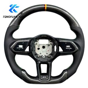 Volant sport personnalisé en cuir et fibre de carbone Forgiato pour <span class=keywords><strong>Jaguar</strong></span> XF R-sport F-type F-<span class=keywords><strong>pace</strong></span> <span class=keywords><strong>E</strong></span>-<span class=keywords><strong>Pace</strong></span> XE Series - Product Image 5