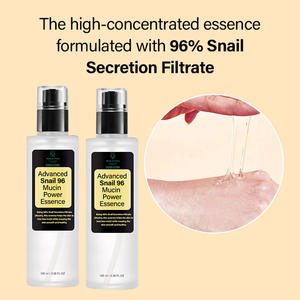 कोरियन सौंदर्य 96% स्नैल म्यूसिन सीरम पावर फेस मॉइश्चराइजिंग की मरम्मत कार्बनिक हा कैक्टस हर्बल अवयवों 100 मिली तरल - Product Image 5