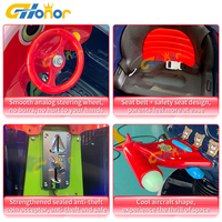 Machine de divertissement Arcade Ride Game Machine Train Rides Jeux à pièces Centre commercial Avion Swing Car