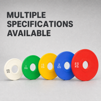 Ensemble de plaques de poids fractionnelles en acier pour musculation, micro-plaques pour haltérophilie, équipement de fitness pour salle de sport