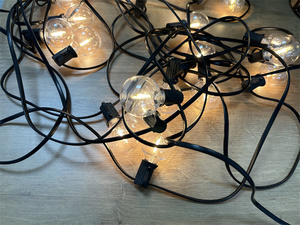 Luci LED USB 100/50/25ft 5V 1W G40 lampadina in plastica all'aperto <span class=keywords><strong>tenda</strong></span> impermeabile da giardino fata da giardino - Product Image 4