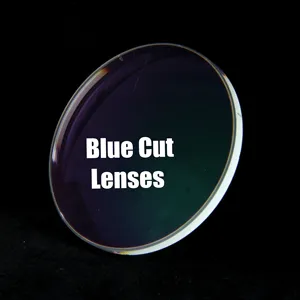 2024 China Lens Factory Ar Coating 1.56 Single Vision HMC Ophthalmic Eyeglasses Lenses