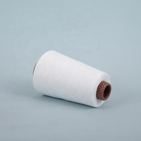 85% Polyester 15% coton 32S/1 anneau filé TC 85/15 fil blanc brut mélangé