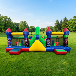 Commercial Inflatable Obstacle Course Large Outdoor K-POP <strong>Devil</strong> Hunter Inflatable Castle Suitable for Both Kids and Adults - Product Image 1