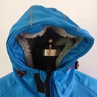 Poncho de surf personnalisé brodé, chaud, à séchage rapide, imperméable, coupe-vent, pour la natation et le sport, avec doublure polaire