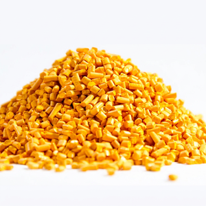Golden <b>Plastic</b> Resin <b>Pellet</b> is a high quality <b>plastic</b> coloring material designed to provide a bright and uniform - Product Image 1