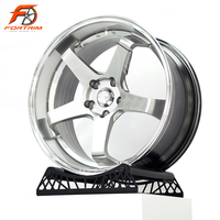 Jantes de voiture pour passagers 5X108 5X112 5X120 5X114.3 16 17 18 19 pouces pour Civic Toyota Nissan GTR FC Jantes forgées personnalisées