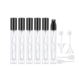 2ml-<b>10ml</b> Customizable Capacity Empty Perfume Spray <b>Bottles</b> with Screen Printing and Pump Sprayer Glass Material - Product Image 1