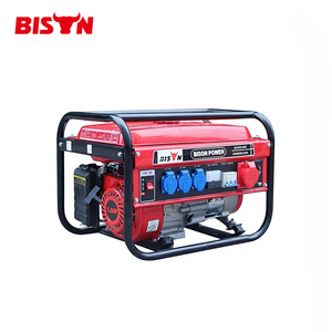 BISON(CHINA) BS8500 Single Phase <strong>Gasoline</strong> <strong>Generator</strong> 2.2kW Max 220V 50HZ/60HZ CE ISO Certified Industrial and Home Use - Product Image 1