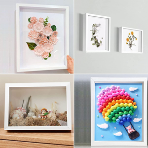High Quality Nordic Style Walnut Solid Wood Photo <b>Frames</b> Double Sided A5 Picture <b>Frames</b> Wholesale High Demand - Product Image 3