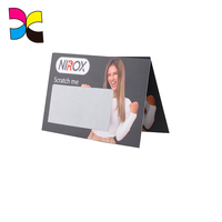 Carte à gratter personnalisée, 20 pièces, livraison gratuite