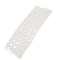 Maßgefertigte Schokoladenverpackung Klare Trüffel-Blisterverpackung