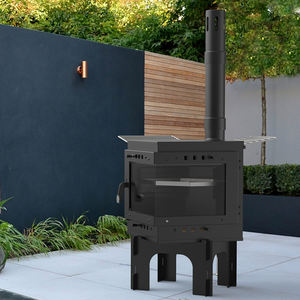 Buena calidad muebles de exterior independiente chimenea de madera estufa de jardín con chimenea - Product Image 3