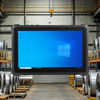 Tablette Biométrique Industrielle Conforme NIST 10,1 Pouces Intel Atom 8 Go RAM 128 Go avec Reconnaissance des Empreintes Digitales Humides pour Élections et Récupération Post-Catastrophe
