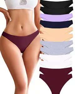 Summer Women's Underwear Sport Wholesale Sexy Breathable Pure Cotton  Elastic Thong - China Panties and Underwear price