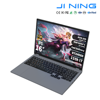 Ordinateur portable de jeu IPS 16 pouces 144Hz, Intel Core I7 11370H de 11e génération, RTX 4060 8 Go, 32 Go DDR4, SSD 1 To, clavier rétroéclairé, Windows 11