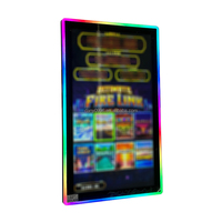 Meilleur moniteur de jeu pas cher 32 pouces capacitif lumière LED panneau de verre vertical 1920*1080 vente stock moniteur à écran tactile
