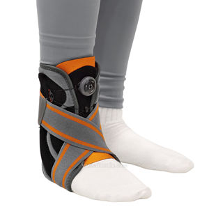 Penjepit pergelangan kaki Neoprene, dengan stabilizer samping untuk gelang kaki <span class=keywords><strong>Velcro</strong></span>, pereda jatuh kaki, nyaman, Plantar Fasciitis - Product Image 2
