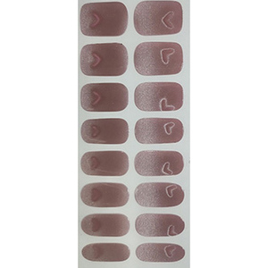 Autocollants pour ongles semi-durcis True Heart, gel UV, uréthane, imperméables, style coréen, emballage en vrac - Product Image 3