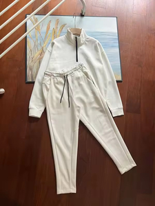 पुरुषों के लिए थोक टेक फ्लेक्स ट्रैकसूट खेल एथलेटिक जिपर हुडी जॉगिंग पैंट ओवरसाइज कस्टम लोगो दो टुकड़ा स्पोर्ट्स। - Product Image 5