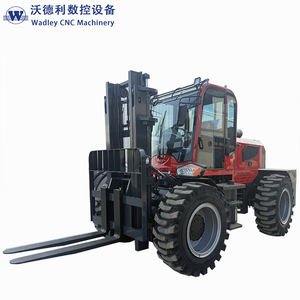 Nouveau modèle 2025 Chariot élévateur hydraulique tout-terrain intégré de 5 tonnes avec petit rayon de braquage pour tous les terrains accidentés - Product Image 1