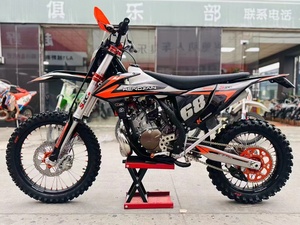 Moto tout-terrain à 2 temps refroidie par eau avec suspension réglable, moto de motocross à essence 250CC Hengjian S5-MT250 Pro - Product Image 4
