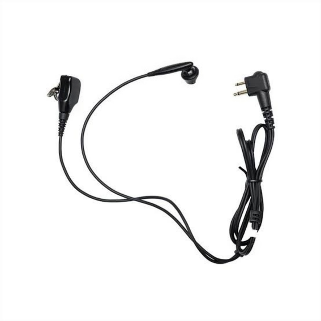 PMLN6533 2 Wire Earbud Earpiece With PTT Microphone Compatible With CP100d CP185 CP200d Two Way Radio