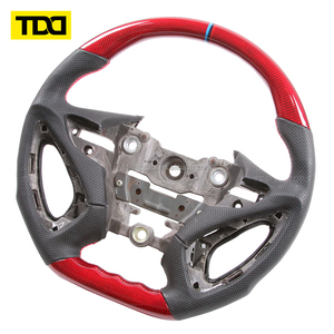 Volant en fibre de carbone véritable TDD compatible avec Hyundai Sonata 8 2011-2014 - Product Image 4