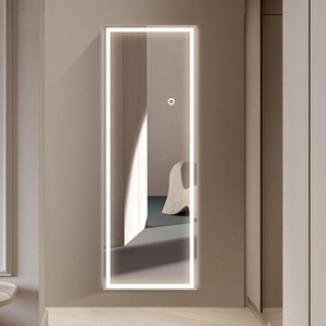 <span class=keywords><strong>Espejo</strong></span> <span class=keywords><strong>de</strong></span> Cuerpo Entero LED Grande con Luces Regulables, <span class=keywords><strong>Espejo</strong></span> <span class=keywords><strong>Rectangular</strong></span> <span class=keywords><strong>de</strong></span> Pared, <span class=keywords><strong>Espejo</strong></span> <span class=keywords><strong>de</strong></span> <span class=keywords><strong>Pie</strong></span> <span class=keywords><strong>de</strong></span> Longitud Completa para Dormitorio, Hotel, Área <span class=keywords><strong>de</strong></span> Vestir - Product Image 5