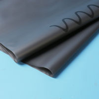 Sac d'emballage noir mat à fermeture éclair pour t-shirts et chapeaux, sac d'emballage en plastique pour vêtements, sac d'emballage noir personnalisé de haute qualité, sac transparent en PVC