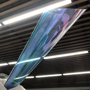 DEEKUS película óptica 7095P autocuración camaleón ventanas de coche VLT70 % tinte verde protección solar delantera y trasera hecha de PET - Product Image 3