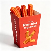 Boîtes à frites pour entreprises, emballage personnalisé pour la restauration rapide, contenants en papier pour poulet et hamburgers à emporter, boîtes alimentaires de qualité