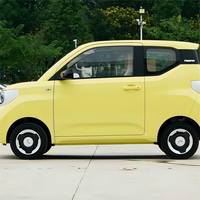 Nouvelle version jeunesse Wu-ling Hong-guang MINI EV Gen3, 215 km, jaune vif, mini-voiture compacte 100% électrique pour l'exportation mondiale