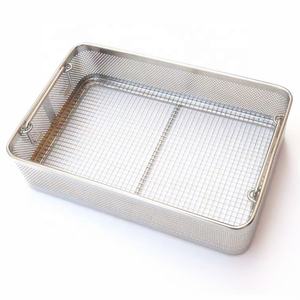 Pinzas Médicas de Acero Inoxidable, Cesta de Esterilización NZ-220 para Uso en la Cocina, de un Solo Nivel, para Almacenar Instrumentos - Product Image 4