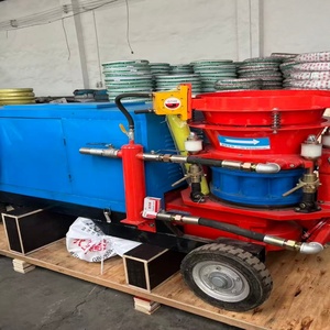 Wet Shotcrete Spraying Machine with Engine and Pump High Efficiency 5.5KW/7.5KW Power 30m Conveying - Product Image 1