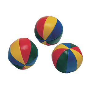 <span class=keywords><strong>CHL</strong></span>-pelota de malabares de ganchillo personalizada, 5cm, 6,3 cm, 4 paneles, para jugar al aire libre, de PVC, de cuero pu, con impresión de logotipo personalizado - Product Image 2