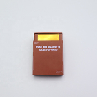Caja de Cigarrillos Vacía con Tapa Abatible, Segura para Niños, Personalizada, Impresa, de Cartón, para Conos Pre-Enrollados