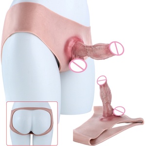 Hollow-backed Design with Insertable Male Penis Extender Robust and Imposing Large Size Realistic Sensation Experience - Product Image 1