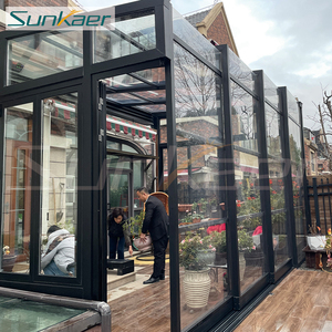 Garantía de calidad de larga vida útil, Sunroom de <span class=keywords><strong>policarbonato</strong></span> retráctil personalizado, recinto de Patio estable fuerte <span class=keywords><strong>para</strong></span> uso en exteriores - Product Image 4