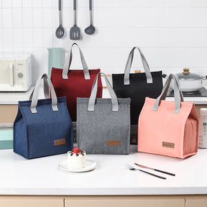 New Fashion Bag Insulated Thermal Lunch Tote Bag Simple Lunch Box Kids Lunch Cooler Bag