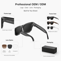 Gafas Inteligentes con IA, Control por Voz Inalámbrico, Botón de Encendido, Cámara de 100MP y 8MP, Captura de Fotos y Vídeos, Traducción en Tiempo Real