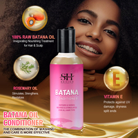 Huile de Batana brute biologique en vrac de marque privée, huile de Batana pure biologique naturelle à 100%, sérum pour la croissance des cheveux