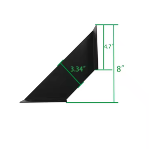 Elia Hardware in metallo mensola angolare a parete staffa triangolo mensola staffa per il legno - Product Image 6