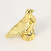 Vente en gros personnalisée Plaque de récompense en résine plastique sublimation rose argenté doré Trophée Pigeon Trophée avec base noire pour récompenses cadeaux