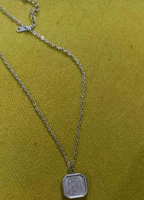 Cadeaux pour la Saint-Valentin, collier photo chauffant changeant de couleur, pendentif en acier inoxydable vierge pour la famille, le couple, souvenir