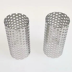 Tubes perforés en <span class=keywords><strong>acier</strong></span> inoxydable Henghuan de diamètres 8, 10, 15, 20, 25, <span class=keywords><strong>30</strong></span>, 40 et 50 mm. Tubes perforés en <span class=keywords><strong>acier</strong></span> inoxydable 304 - Product Image 1