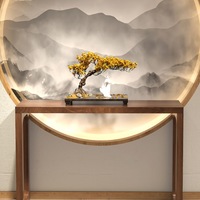 Table console longue et étroite contemporaine en bois massif écologique Xuanguan, nouvelle collection chinoise, pour le salon