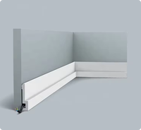 Plinthes en PS pour murs et sols, accessoires de revêtement, lignes de plinthe décoratives en mousse